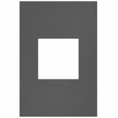 Legrand Adorne 1-Gang Wall Plate - Brushed Black Nickel - AWC1G2BBN4
