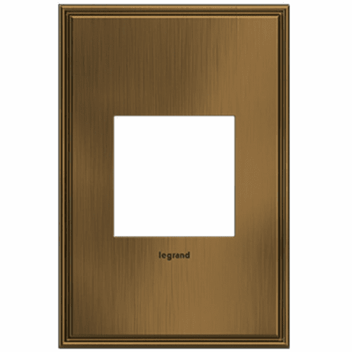 Legrand Adorne 1-Gang Wall Plate - Coffee - AWC1G2COF4