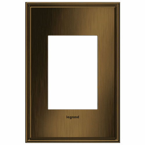 Legrand Adorne 1-Gang + Wall Plate - Coffee - AWC1G3COF4