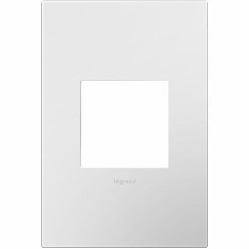 Legrand Adorne 1-Gang Wall Plate - Gloss White - AWP1G2WH6