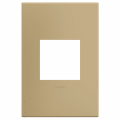 Legrand Adorne 1-Gang Wall Plate - Golden Sands - AWP1G2GS4