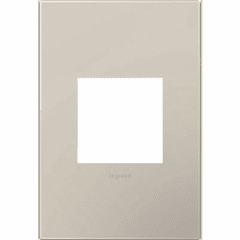 Legrand Adorne 1-Gang Wall Plate - Greige - AWP1G2GG4 Legrand Adorne 1-Gang Wall Plate - Greige - AWP1G2GG4