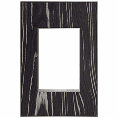 Legrand Adorne 1-Gang + Wall Plate - Macassar  - AWM1G3MA4