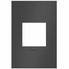 Legrand Adorne 1-Gang Wall Plate - Satin Black - AWC1G2SBL4