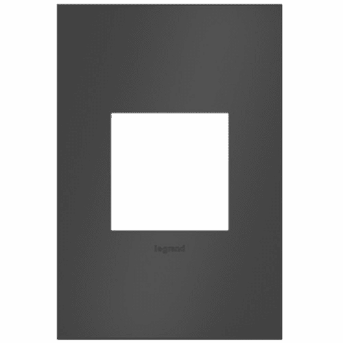 Legrand Adorne 1-Gang Wall Plate - Satin Black - AWC1G2SBL4