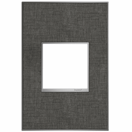 Legrand Adorne 1-Gang Wall Plate - Slate Linen - AWM1G2SL4