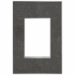 Legrand Adorne 1-Gang + Wall Plate - Slate Linen - AWM1G3SL4