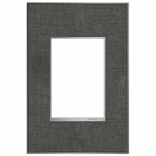 Legrand Adorne 1-Gang + Wall Plate - Slate Linen - AWM1G3SL4