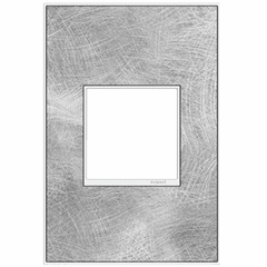 Legrand Adorne 1-Gang Wall Plate - Spiraled Stainless - AWM1G2SP4