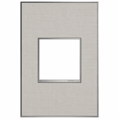Legrand Adorne 1-Gang Wall Plate - True Linen  - AWM1G2TL4