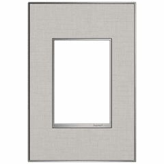 Legrand Adorne 1-Gang + Wall Plate - True Linen  - AWM1G3TL4