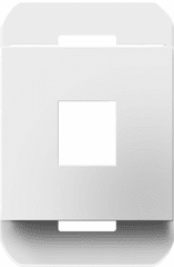 Legrand Adorne 1-Port Frame White AC1PFW1 Legrand Adorne 1-Port Frame White AC1PFW1