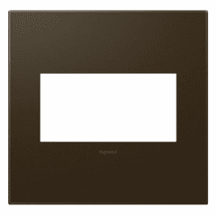 Legrand Adorne 2-Gang Wall Plate - Bronze - AWP2GBR4