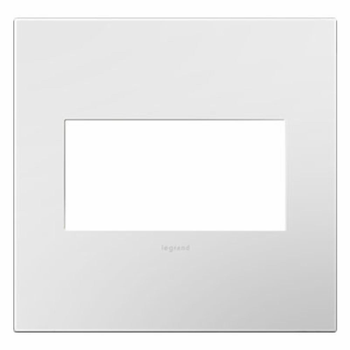 Legrand Adorne 2-Gang Wall Plate - Gloss White - AWP2GWH4