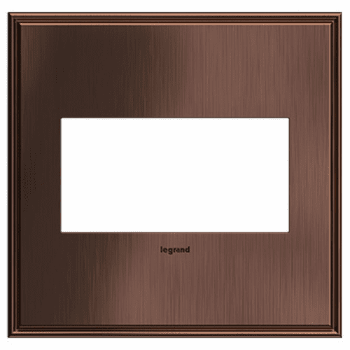 Legrand Adorne 2-Gang Wall Plate - Matte Antique Copper - AWC2GMAC4