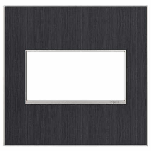Legrand Adorne 2-Gang Wall Plate - Rustic Grey - AWM2GRG4