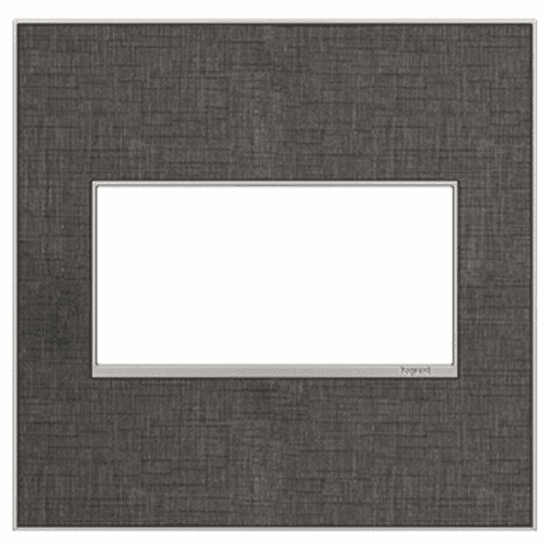 Legrand Adorne 2-Gang Wall Plate - Slate Linen - AWM2GSL4
