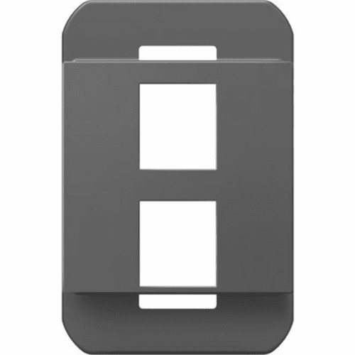 Legrand Adorne 2-Port Frame Magnesium AC2PFM1