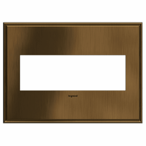 Legrand Adorne 3-Gang Wall Plate - Coffee - AWC3GCOF4