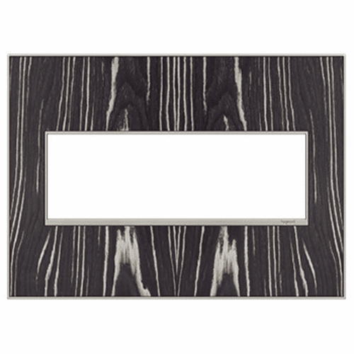 Legrand Adorne 3-Gang Wall Plate - Macassar  - AWM3GMA4