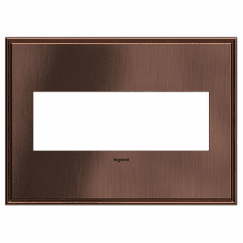 Legrand Adorne 3-Gang Wall Plate - Matte Antique Copper - AWC3GMAC4