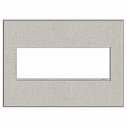 Legrand Adorne 3-Gang Wall Plate - True Linen  - AWM3GTL4