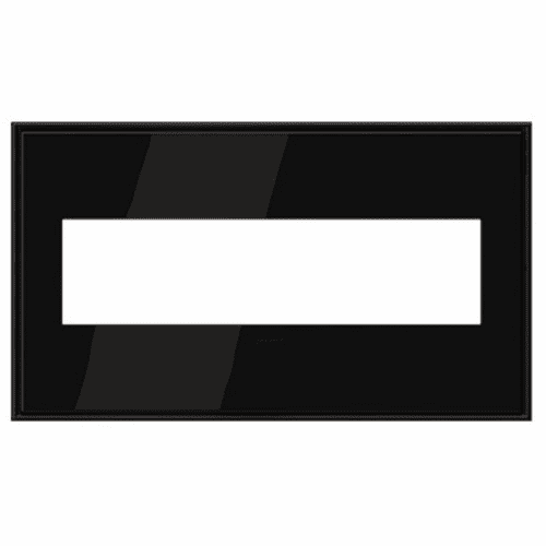 Legrand Adorne 4-Gang Wall Plate - Black Nickel  - AWC4GBLN4