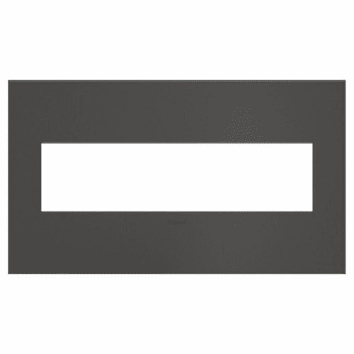 Legrand Adorne 4-Gang Wall Plate - Brushed Black Nickel - AWC4GBBN4