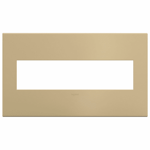 Legrand Adorne 4-Gang Wall Plate - Golden Sands - AWP4GGS4