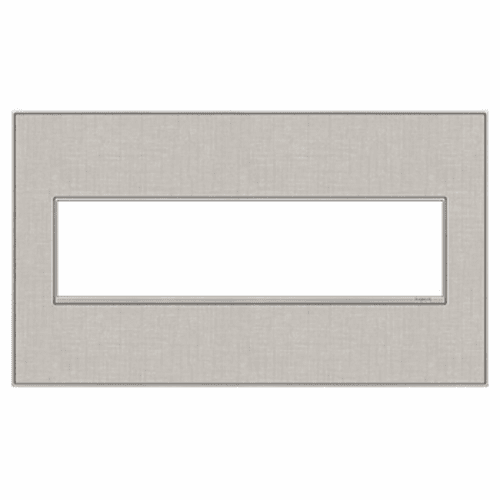 Legrand Adorne 4-Gang Wall Plate - True Linen  - AWM4GTL4