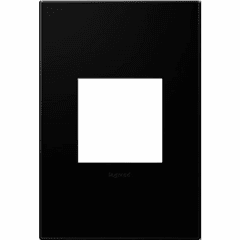 Legrand adorne Black Ink 1-Gang Wall Plate - AWP1G2NK4 Legrand adorne Black Ink 1-Gang Wall Plate - AWP1G2NK4
