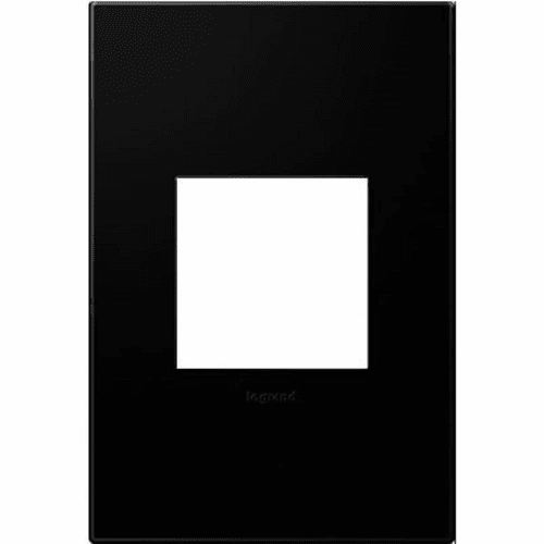 Legrand adorne Black Ink 1-Gang Wall Plate - AWP1G2NK4