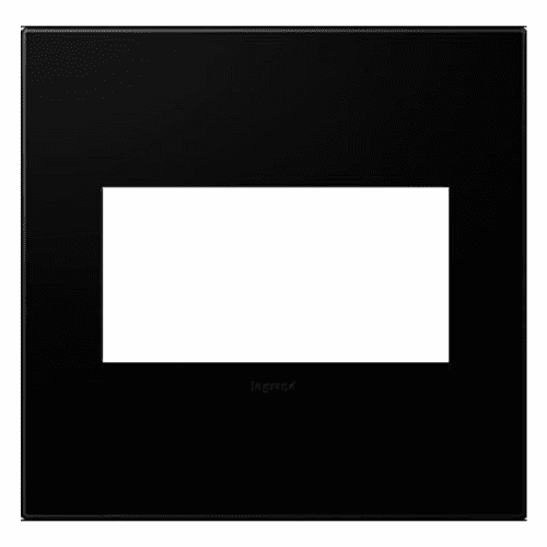 Legrand adorne Black Ink 2-Gang Wall Plate - AWP2GNK4