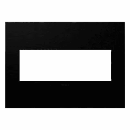 Legrand adorne Black Ink 3-Gang Wall Plate - AWP3GNK4