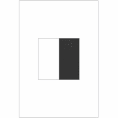 Legrand Adorne Blank, Half-Size - Graphite - AABK1G4