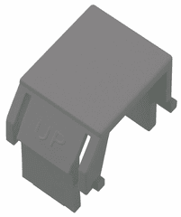 Legrand Adorne Blank Keystone Insert (4-Pack) Magnesium ACBLKM4