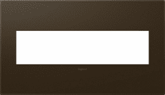 Legrand Adorne Bronze, 4-Gang Wall Plate  AWP4GBR4