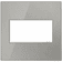 Legrand Adorne Brushed Stainless, 2-Gang Wall Plate  AWM2GMS4