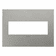 Legrand Adorne Brushed Stainless Steel, 3-Gang Wall Plate  AWC3GBS4