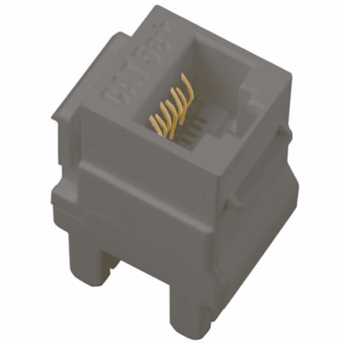 Legrand Adorne Cat 5e RJ45 Data / Phone Insert Magnesium AC5ERJ45M1