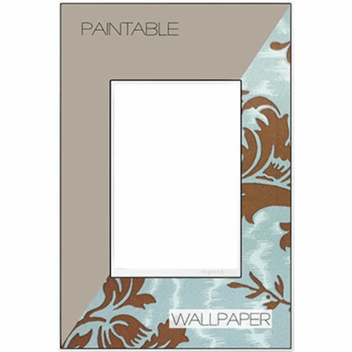 Legrand Adorne Custom Wall Plate, 1-Gang, 3-Module, White Trim  AWM1G3W4