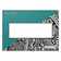 Legrand Adorne Custom Wall Plate, 3-Gang, Magnesium Trim  AWM3GM4