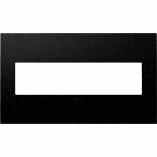 Legrand Adorne Graphite, 4-Gang Wall Plate  AWP4GGR4