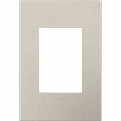 Legrand adorne Greige 1-Gang + Wall Plate - AWP1G3GG4