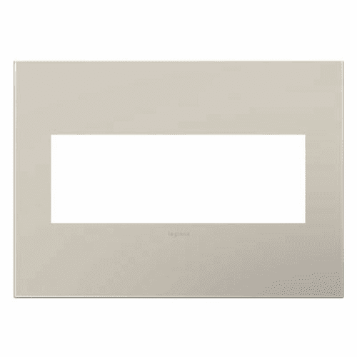 Legrand adorne Greige 3-Gang Wall Plate - AWP3GGG4