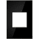 Legrand Adorne Mirror Black, 1-Gang Wall Plate  AWM1G2MB4