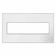 Legrand Adorne Mirror White, 4-Gang Wall Plate  AWM4GMW4