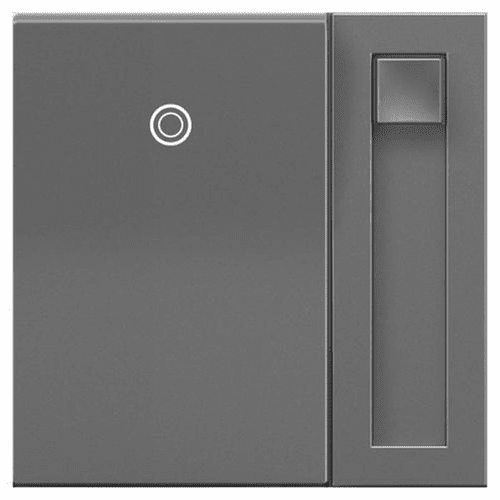 Legrand Adorne Paddle Dimmer, 700W, Incandescent / Halogen Magnesium ADPD703HM4