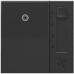 Legrand Adorne Paddle Fan Speed Control - Graphite - AAFN4S16AG4