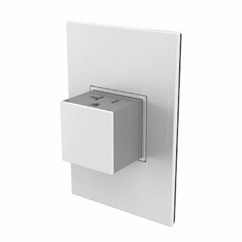 Legrand Adorne Pop-Out Outlet, 20AMP, 1-Gang - White - ARPTR201GW2